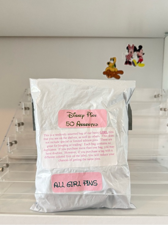 Disney Other - Disney Mystery Pin Grab Bag All Girl 50 Pack